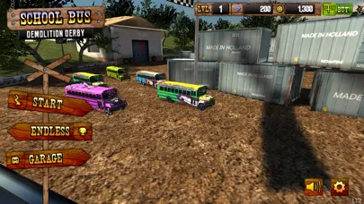School Bus Demolition Derby 스크린샷