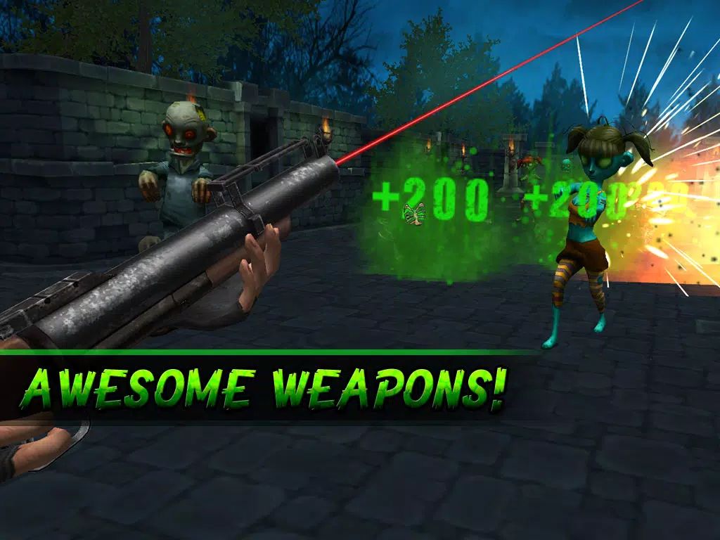 Tangkapan layar Trigger Happy - Halloween Shootout iPad 
