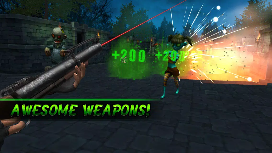 Tangkapan layar Trigger Happy - Halloween Shootout