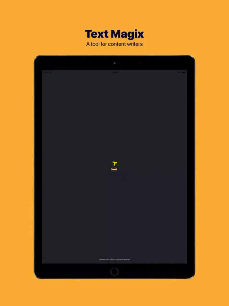 Tangkapan skrin Text Magix iPad 