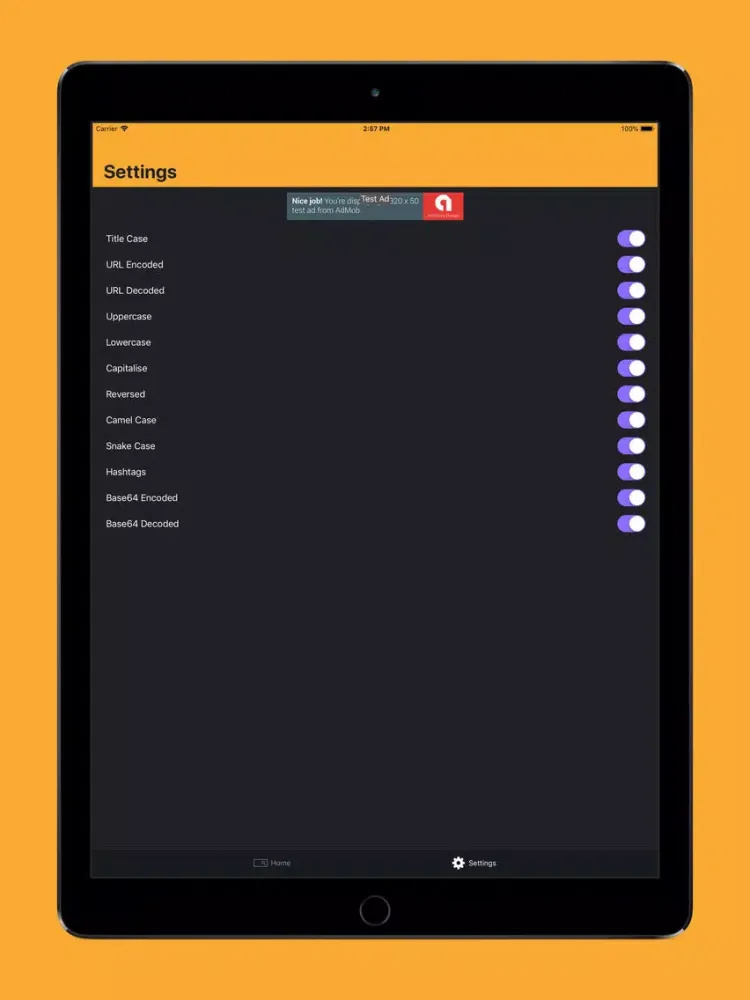 Tangkapan skrin Text Magix iPad 