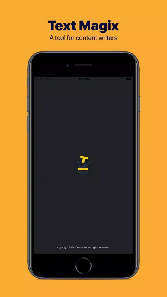 Tangkapan skrin Text Magix
