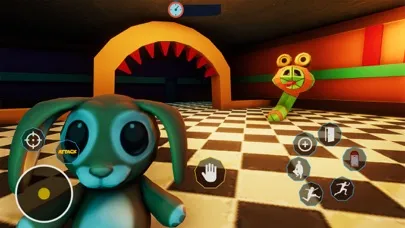 Capturas de tela do Scary Garden Red Monster