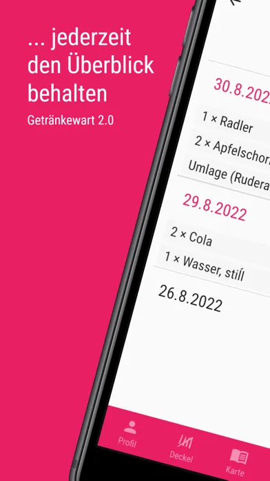 Getränkewart 2.0 - Strichliste स्क्रीनशॉट