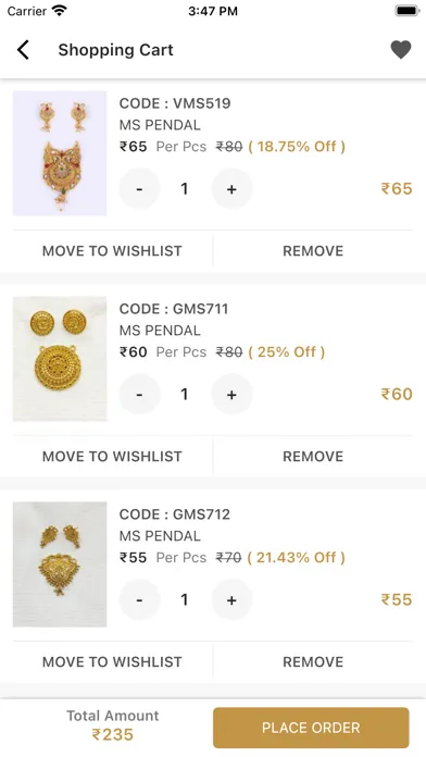 Sparsh Jewelry : Reselling App应用截图