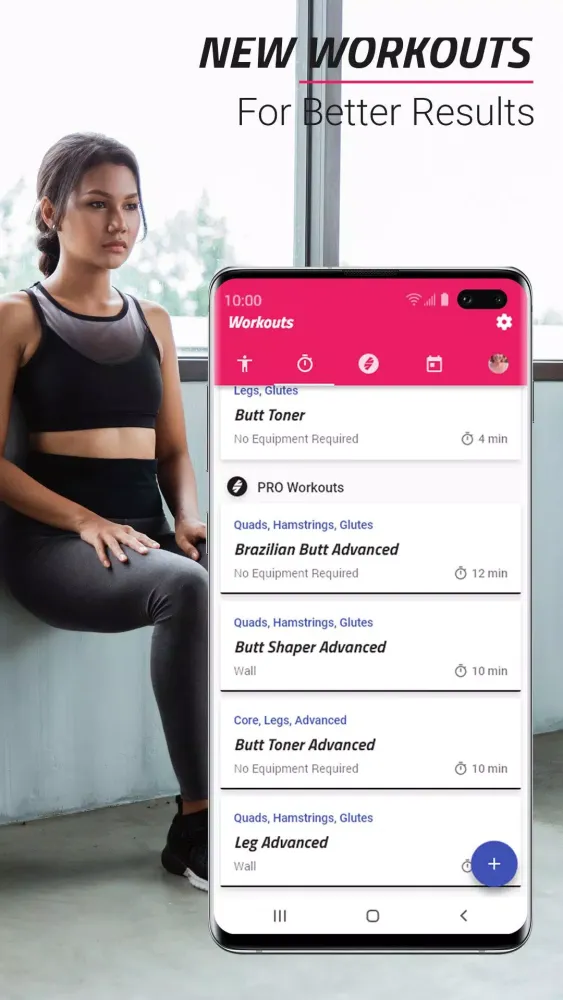 Butt Workouts PRO Screenshots
