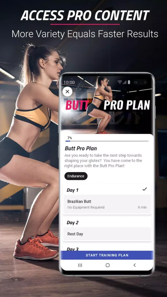 Butt Workouts PRO Screenshots