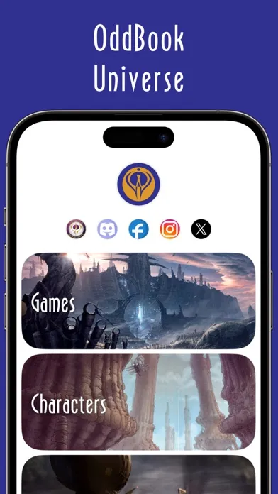 OddBook Universe Screenshots