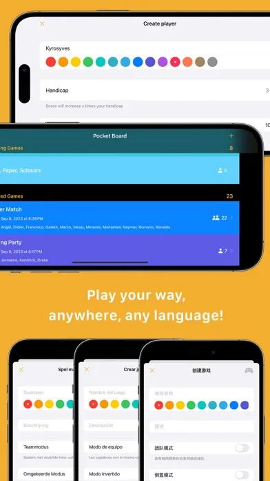 تصاویر Pocket Board - Game Scoreboard
