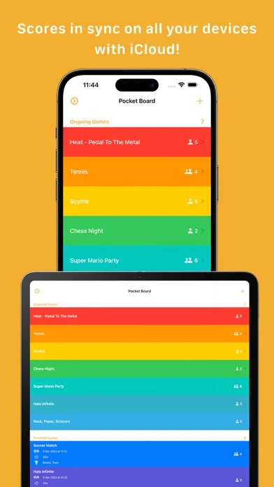 تصاویر Pocket Board - Game Scoreboard