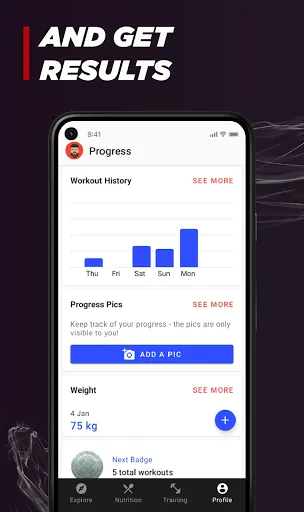 Spartan Home Workouts应用截图