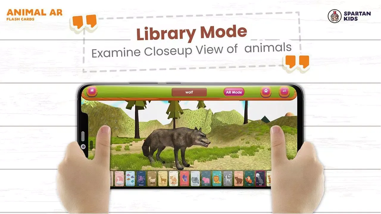 Animal AR 3D Safari स्क्रीनशॉट