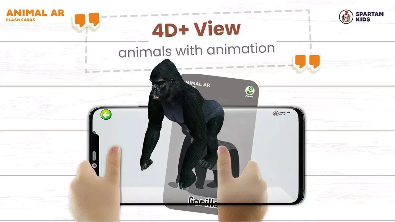 Animal AR 3D Safari स्क्रीनशॉट