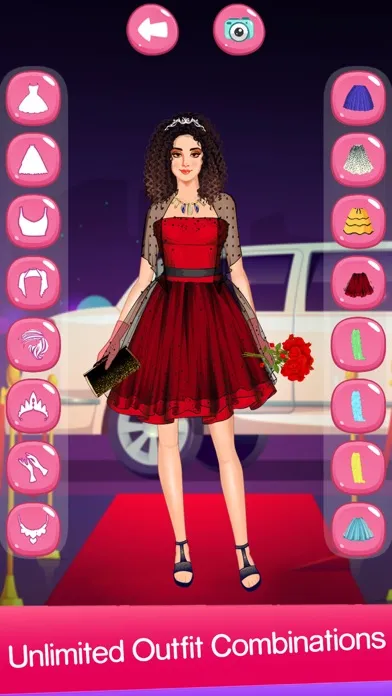 Capturas de pantalla de Smart Princess Dress Up Games
