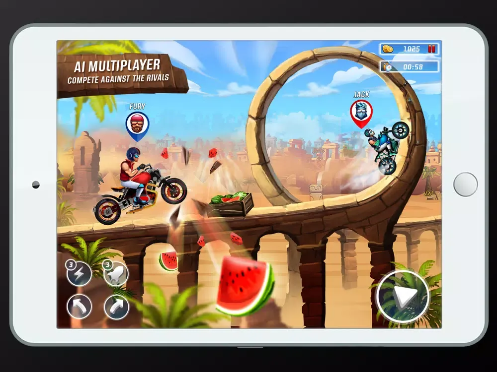 Tangkapan layar Rush to Crush Bike Racing Game iPad 