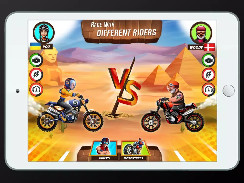 Tangkapan layar Rush to Crush Bike Racing Game iPad 
