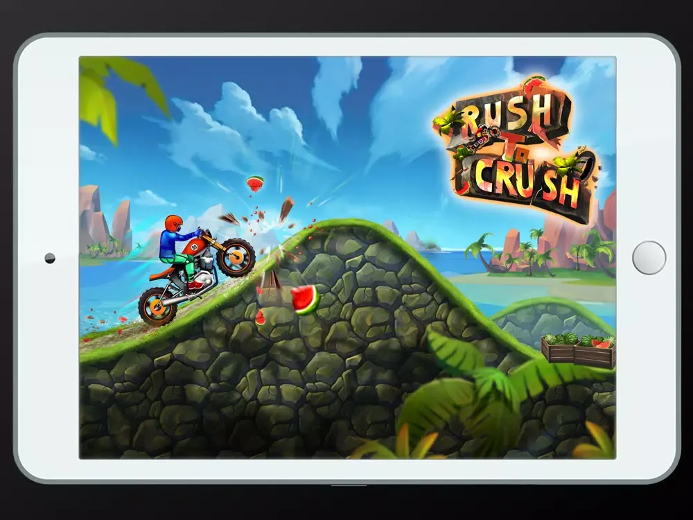 Tangkapan layar Rush to Crush Bike Racing Game iPad 