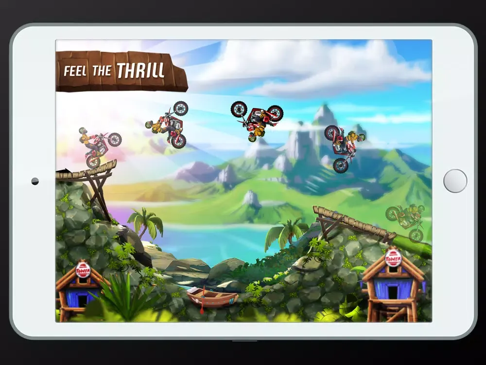 Tangkapan layar Rush to Crush Bike Racing Game iPad 