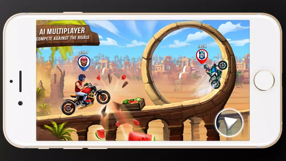 Tangkapan layar Rush to Crush Bike Racing Game