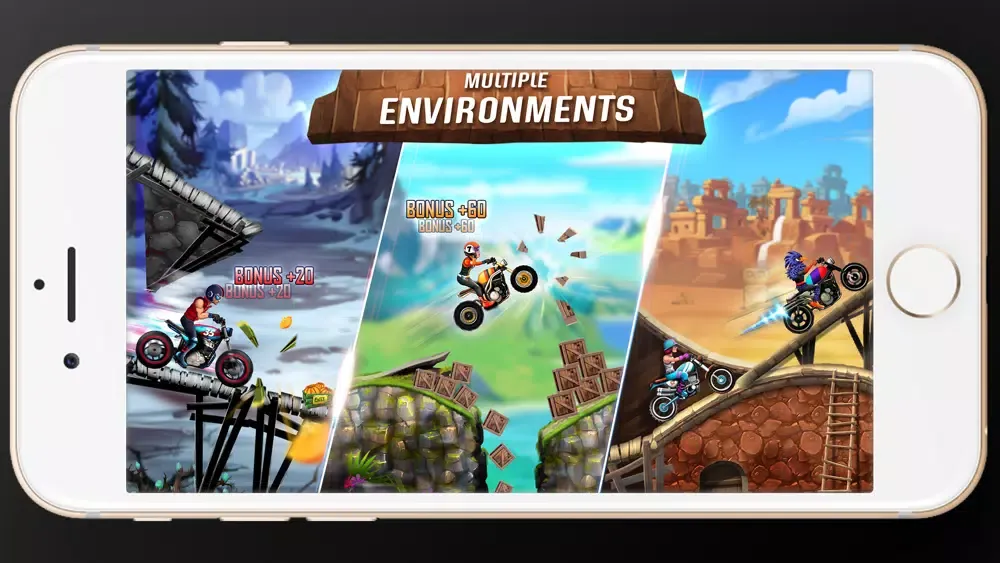 Tangkapan layar Rush to Crush Bike Racing Game