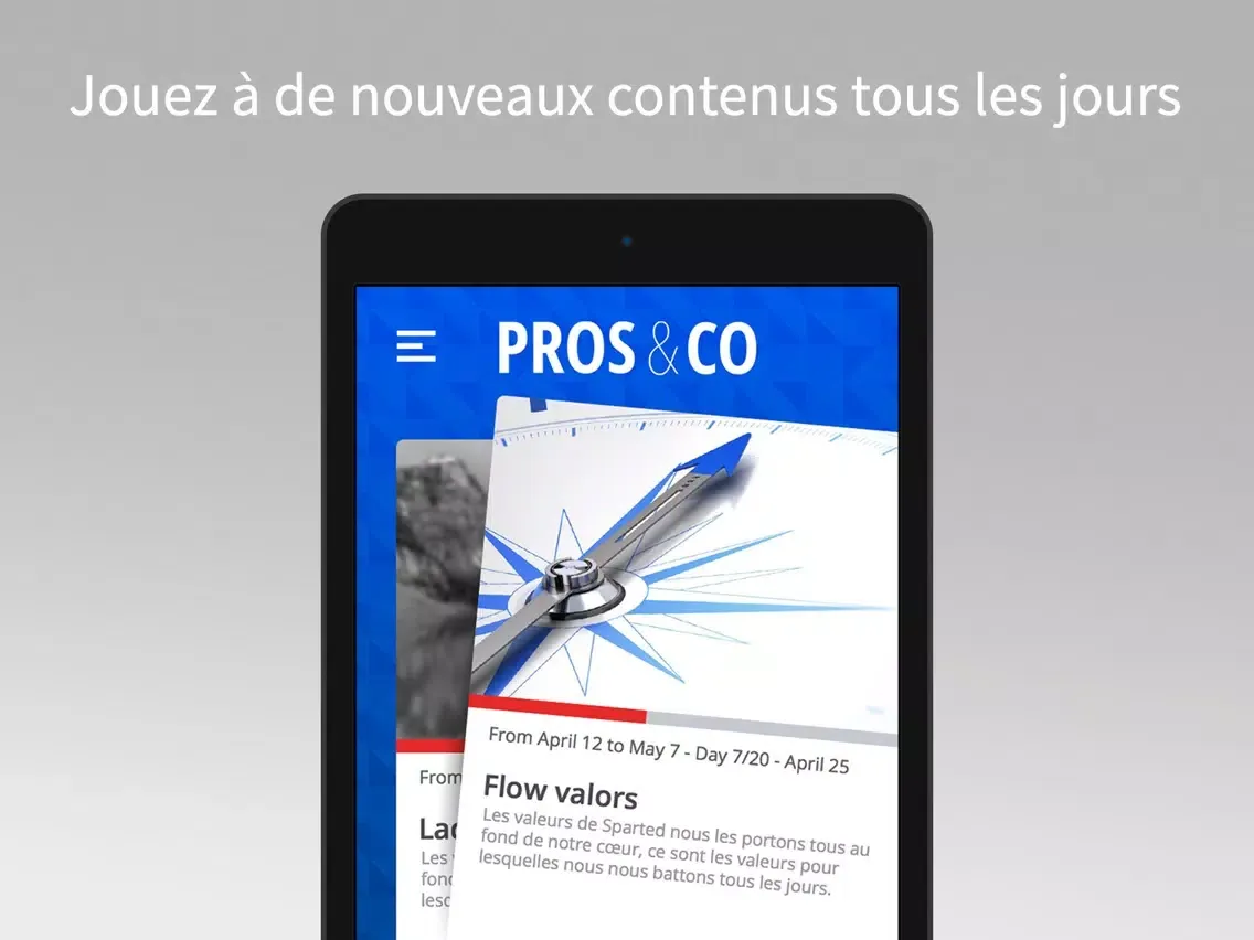 Pros & Co iPad  Screenshots