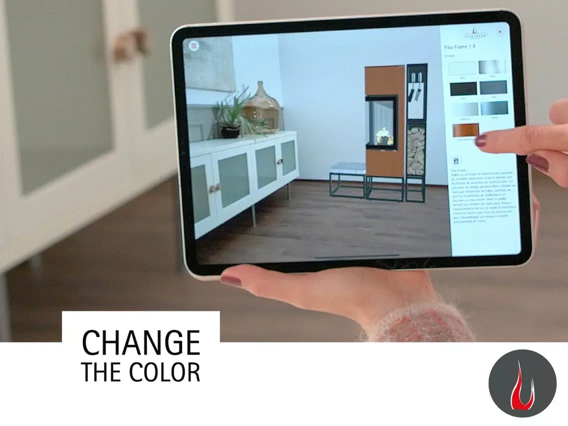 تصاویر Spartherm Stove Configurator iPad 