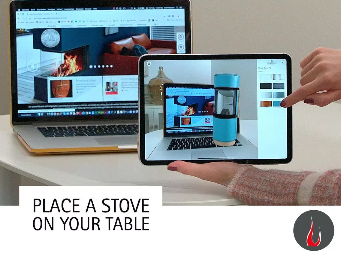 تصاویر Spartherm Stove Configurator iPad 