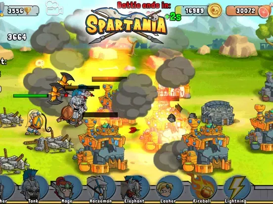 Capturas de tela do Spartania: Casual Strategy! iPad 