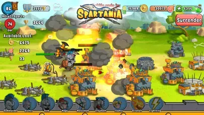 Capturas de tela do Spartania: Casual Strategy!
