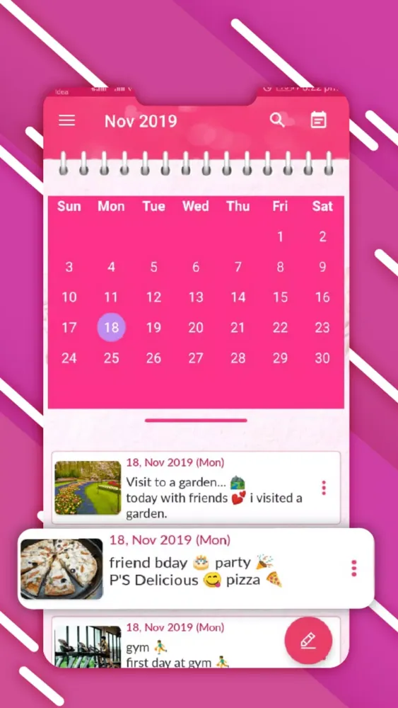 Secret Diary - Diary with Lock Screenshots