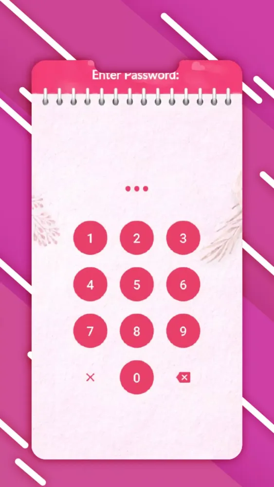 Secret Diary - Diary with Lock Screenshots