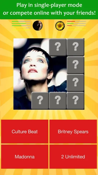 Guess the song! Musical quiz スクリーンショット