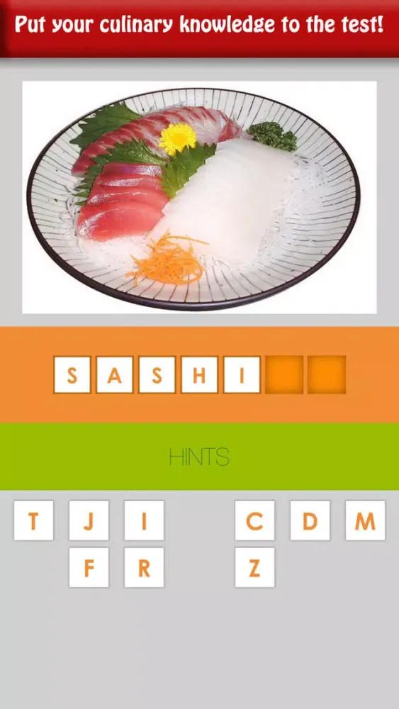 Capturas de pantalla de Cooking quiz. World cuisines. Guess the dish!
