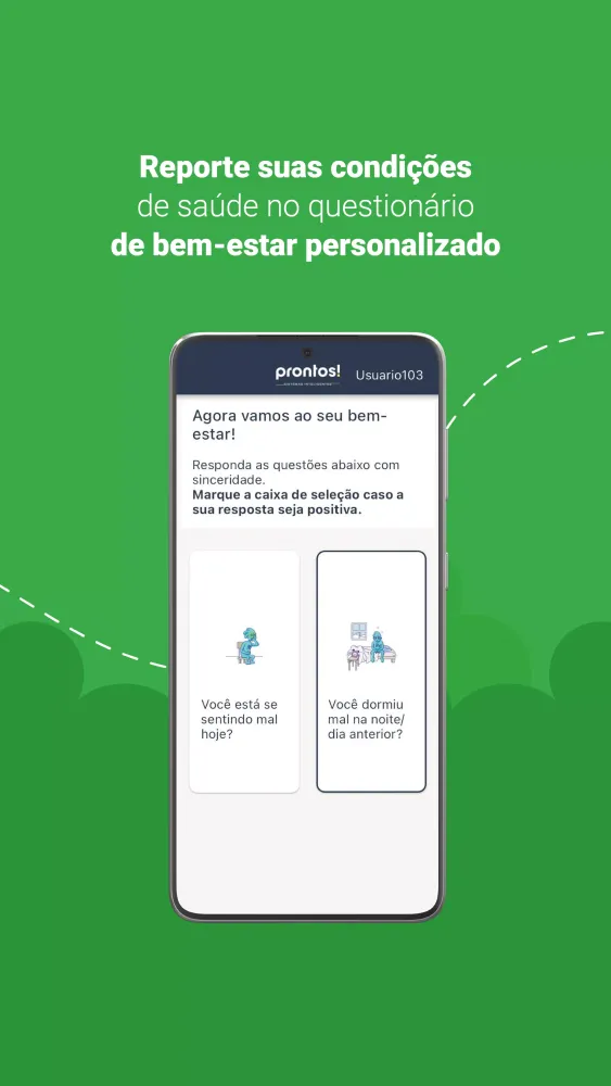 Prontos! Avaliação应用截图