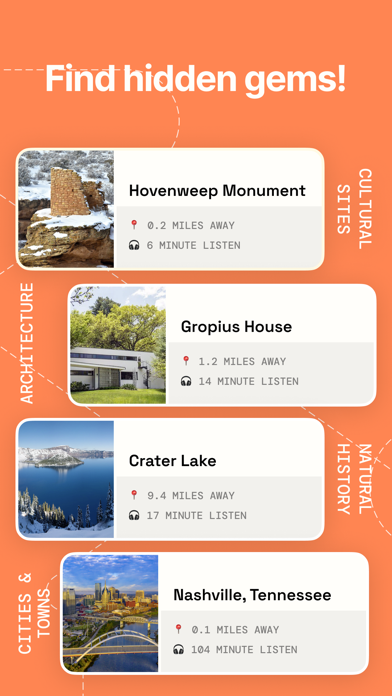 Capturas de pantalla de Scenic Route: Audio Tour
