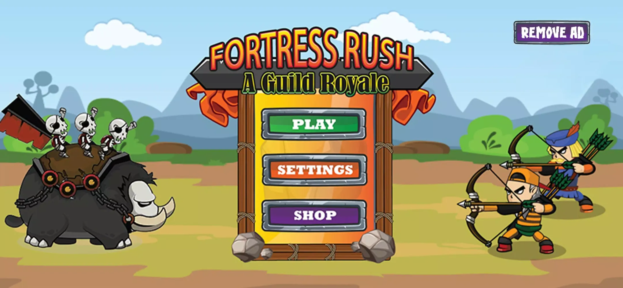 تصاویر Fortress Rush - A Guild Royale