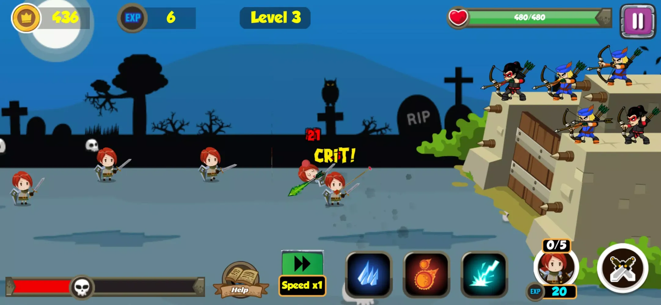 تصاویر Fortress Rush - A Guild Royale