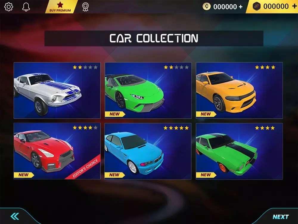 Captures d'écran de SPG Racing iPad 