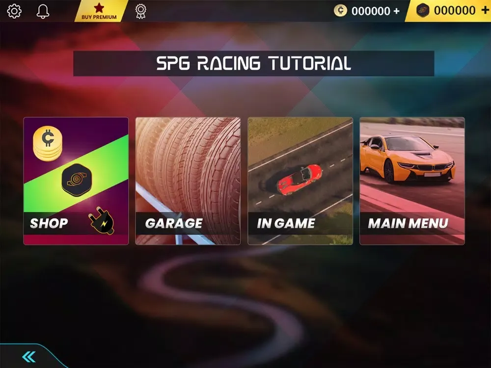 Captures d'écran de SPG Racing iPad 