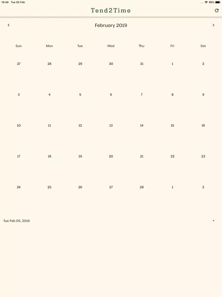 Скриншоты Tending2Time iPad 