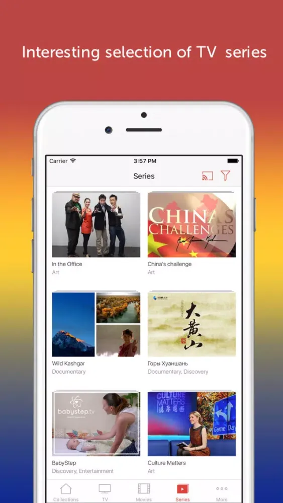 Capturas de pantalla de Belt and Road TV