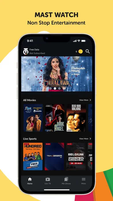 Tamasha: Live TV, Movie, Drama應用截圖