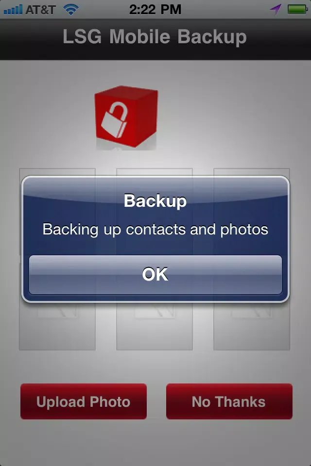 LSG Mobile Backup سکرین شاٹس