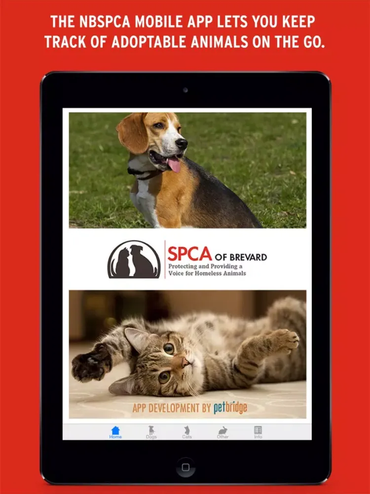 NBSPCA iPad  Screenshots
