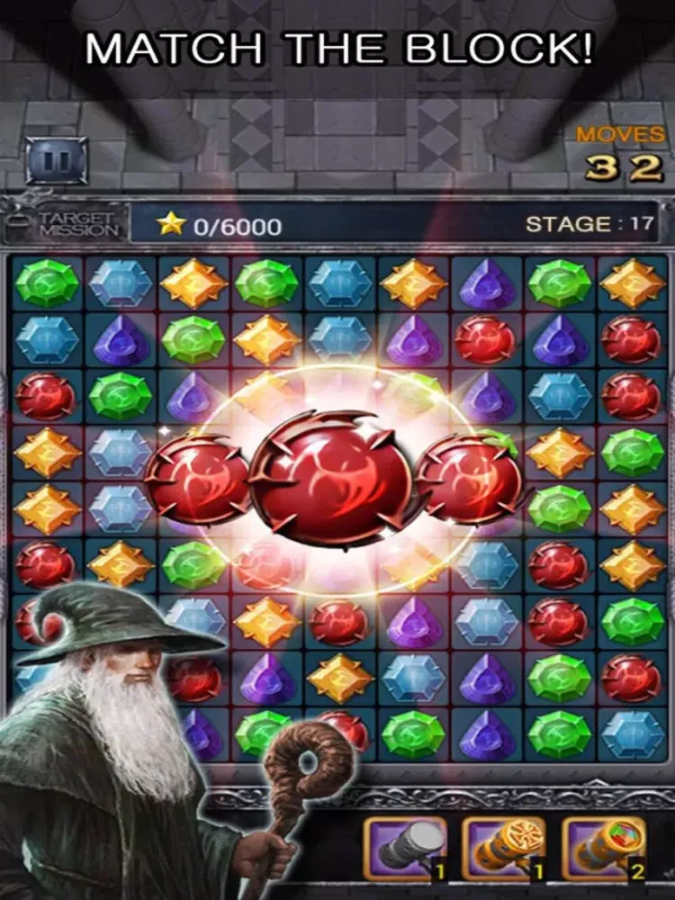 Скриншоты Jewels Dragon Quest iPad 