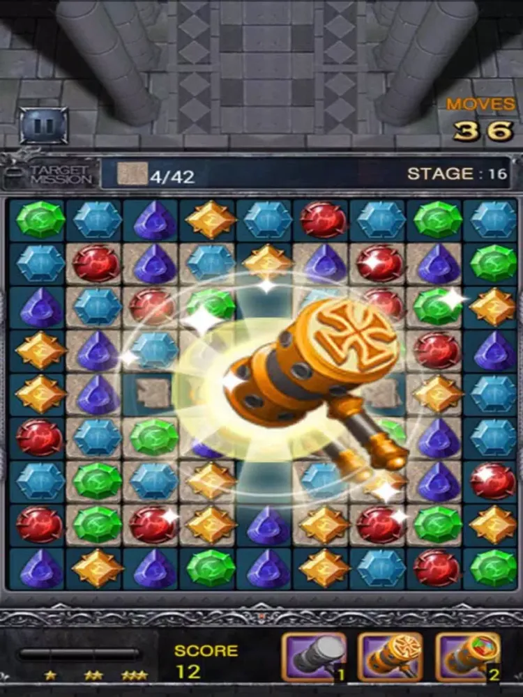 Скриншоты Jewels Dragon Quest iPad 