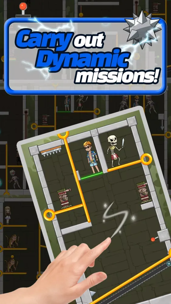 Puzzle Rescue: Pull the pin应用截图