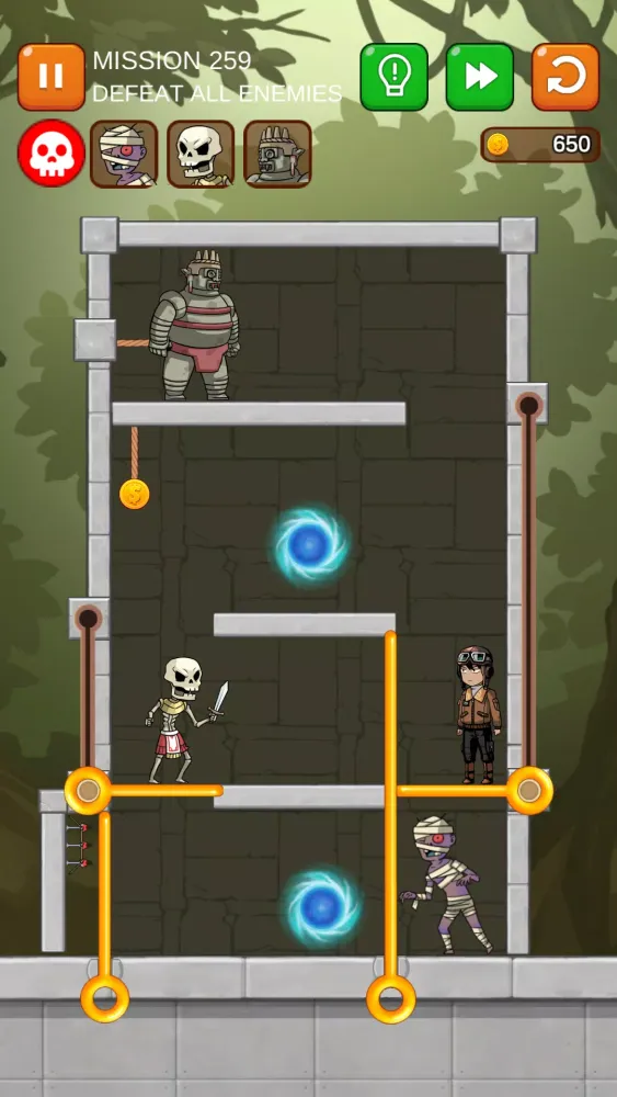 Puzzle Rescue: Pull the pin应用截图