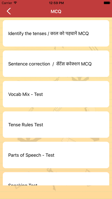 Capturas de pantalla de English speaking in Hindi