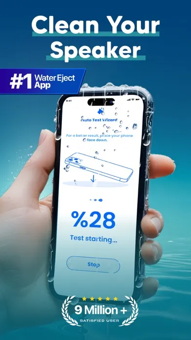 Capturas de tela do Water Eject - Speaker Cleaner+